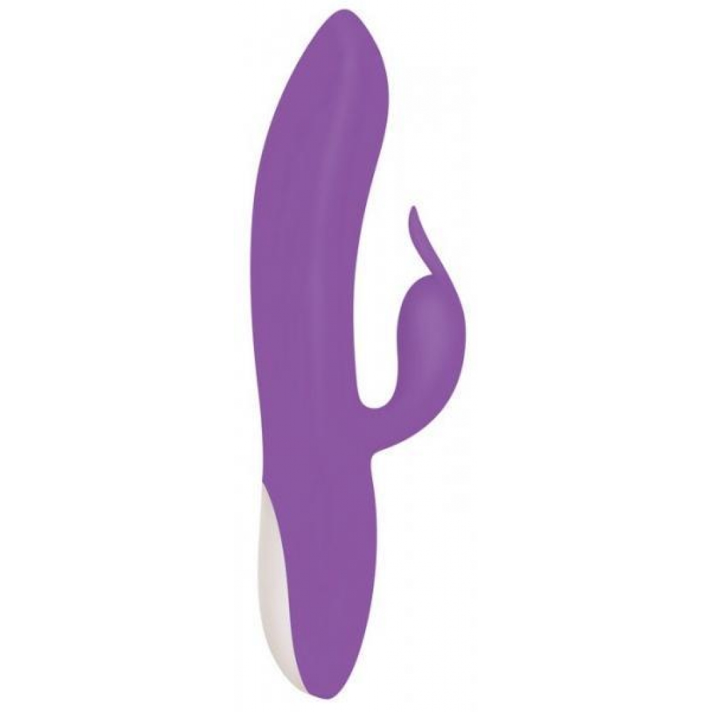 Romantic Rabbit Vibrator Purple - Evolved Novelties