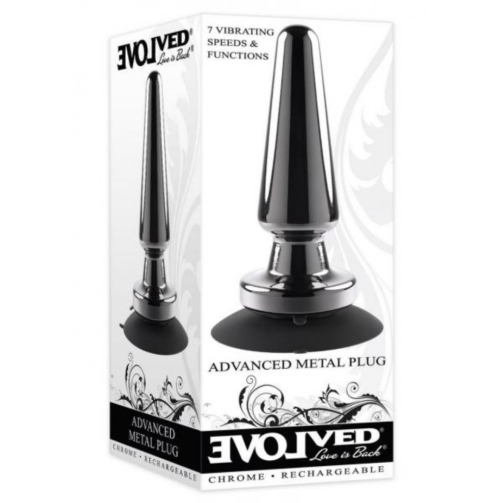 Advanced Metal Plug Black - Evolved Novelties