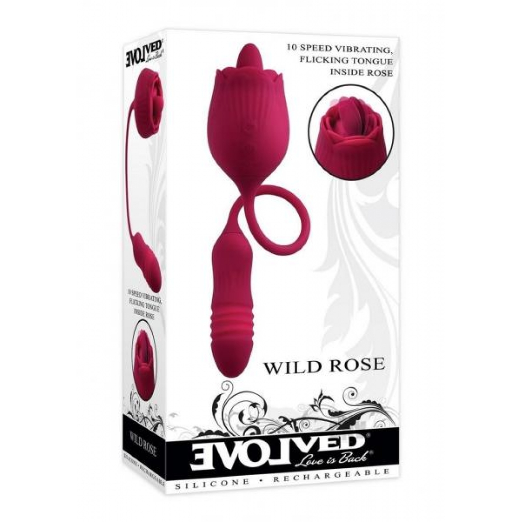 Wild Rose - Dual Action Vibrator for Sensational Pleasure