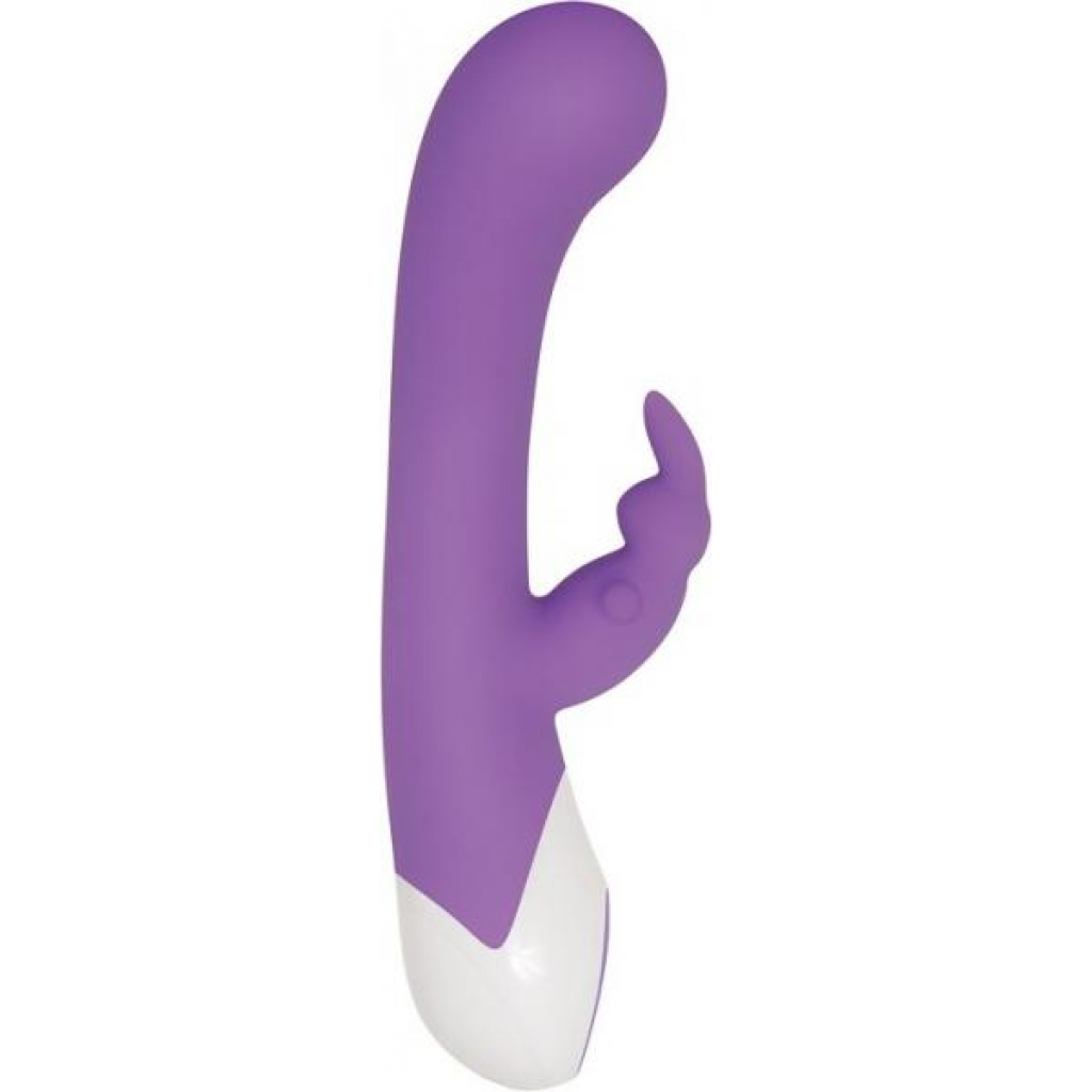 Enchanted Bunny Large Rabbit Vibrator Purple - Evolved Novelties