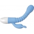 Bendy Bunny Blue Flexible Rabbit Vibrator - Adaptable Sensation