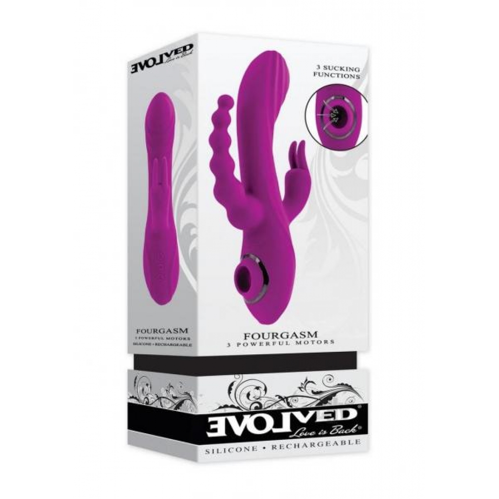 Fourgasm Purple - Versatile Stimulation Awaits