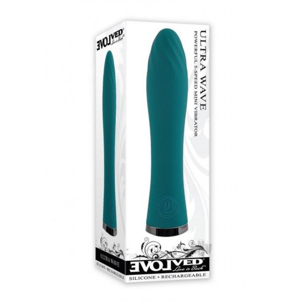 Ultra Wave Teal - Petite Powerful Vibrator