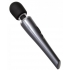 Mighty Metallic Wand Body Massager Gray Black - Evolved Novelties