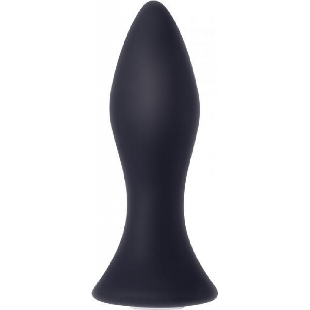 Mighty Mini Butt Plug Rechargeable Black Vibrator - Evolved Novelties