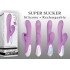 Rechargeable Super Sucker Purple Rabbit Style Vibrator - Evolved Novelties