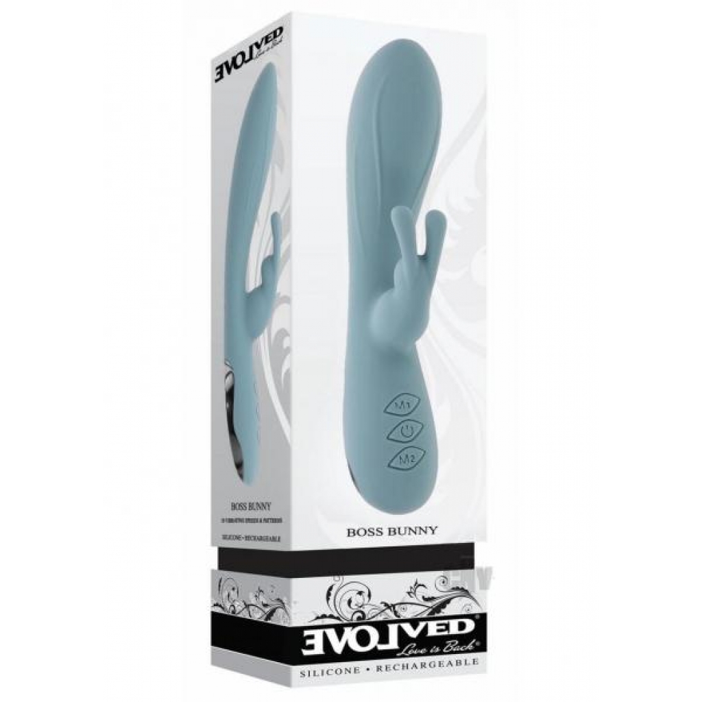 Boss Bunny Blue - Evolved Novelties