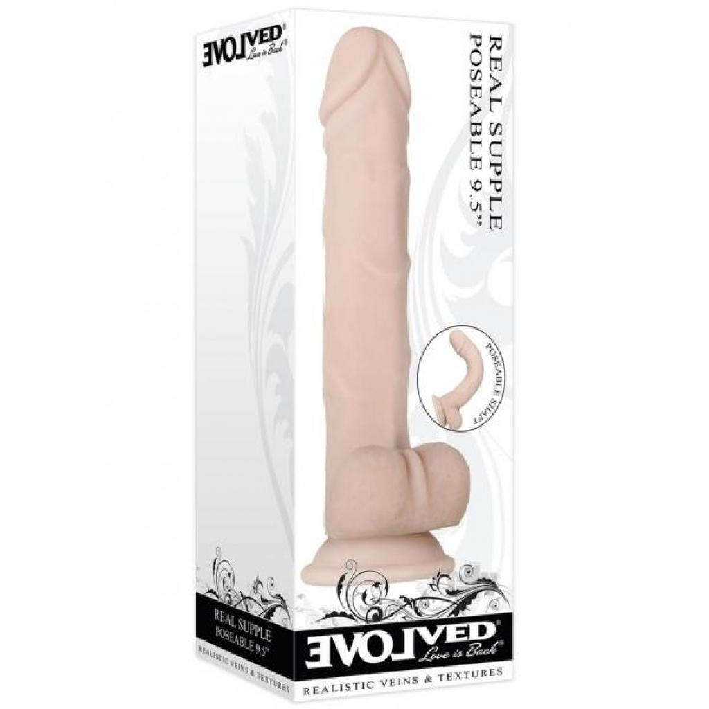 Real Supple True Feel Poseable 9.5 Lgh - Evolved Novelties