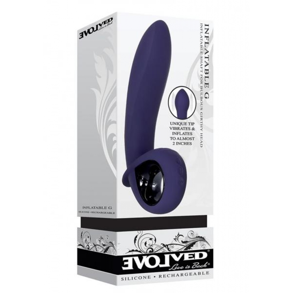 Inflatable G Purple - Evolved Novelties