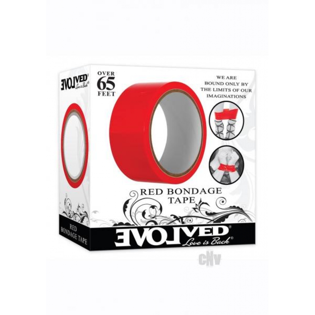 Bondage Tape 65` Red - Evolved Novelties