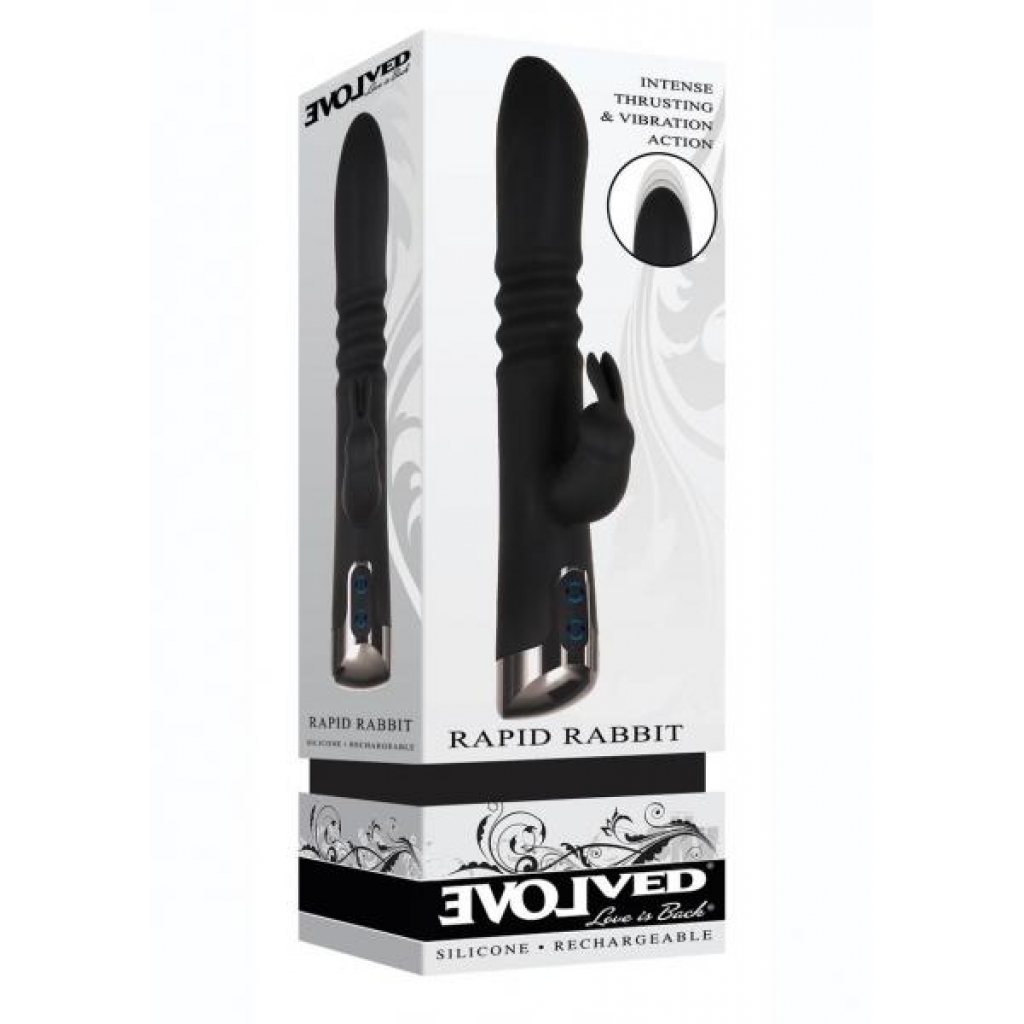 Powerful Rapid Rabbit Thrusting Vibrator with Dual Motors