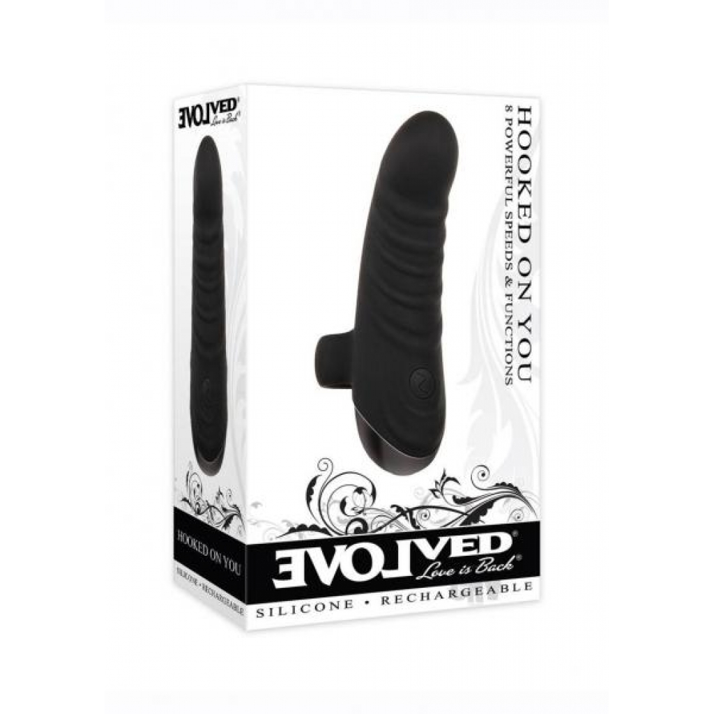 Hooked On You Black - Evolved Novelties