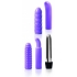 Evolved Multi Sleeve Vibrator Kit Purple - Evolved Novelties