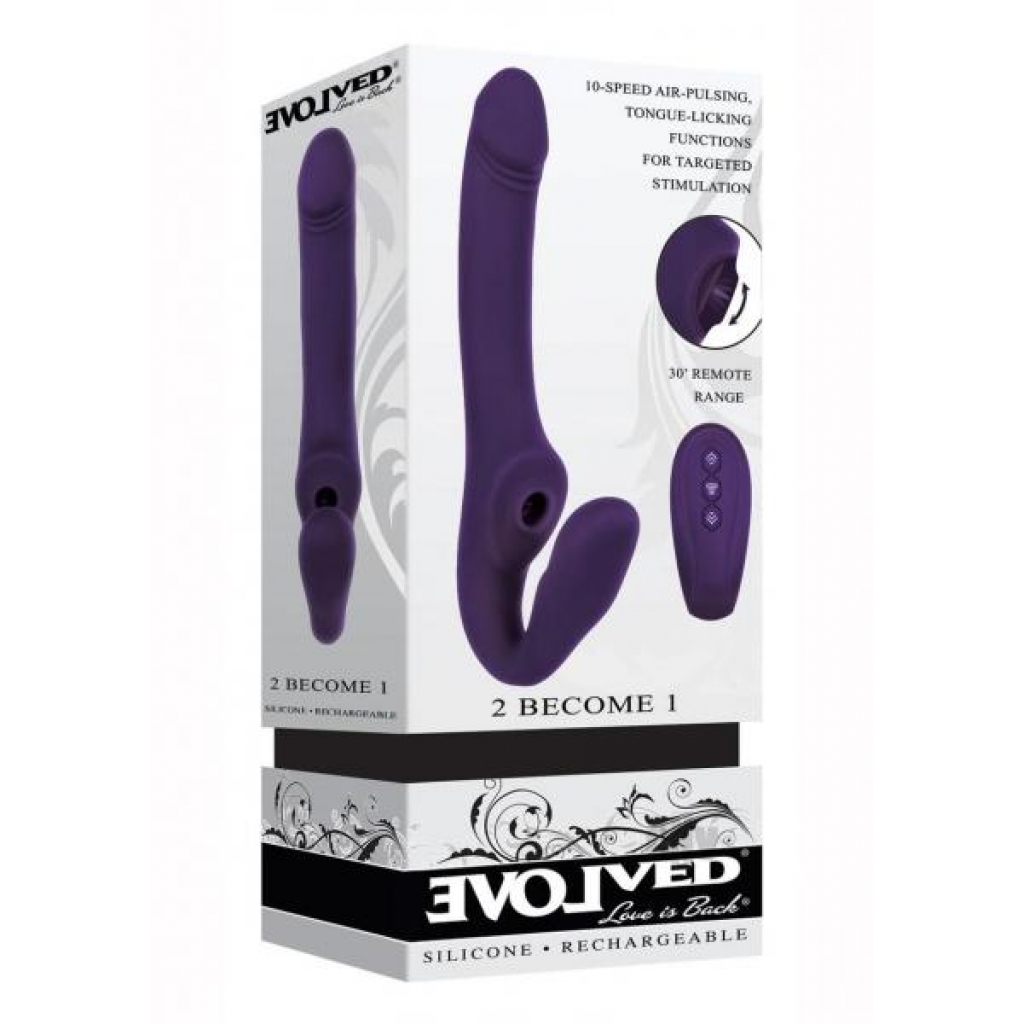 2 Become 1 Purple - Evolved Novelties