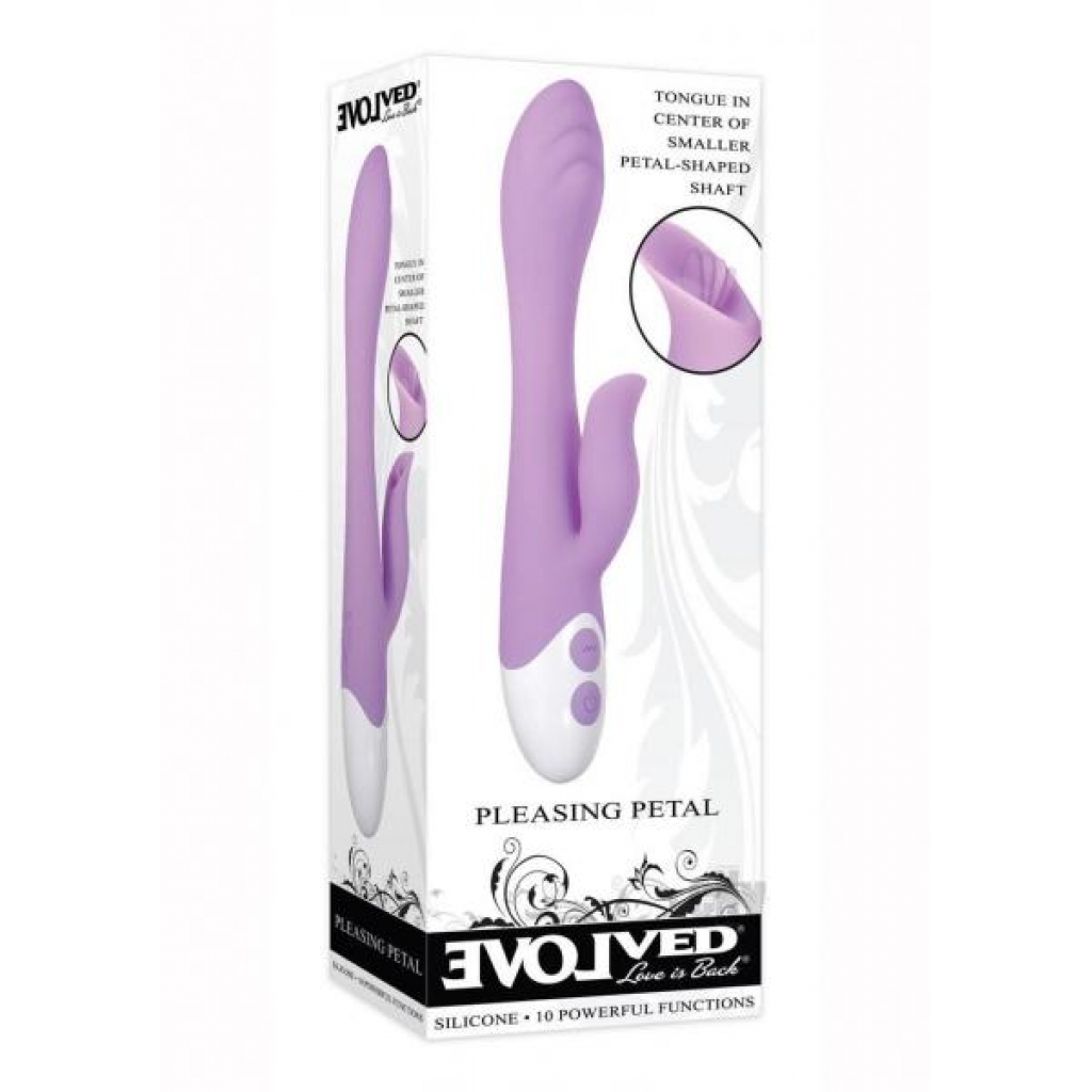 Pleasing Petal Pink Silicone Vibrator