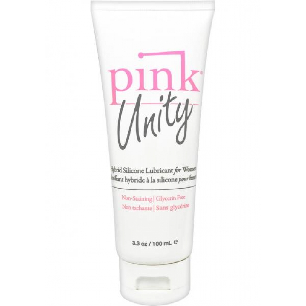 Pink Unity Hybrid Silicone Lubricant for Women - 3.3 oz