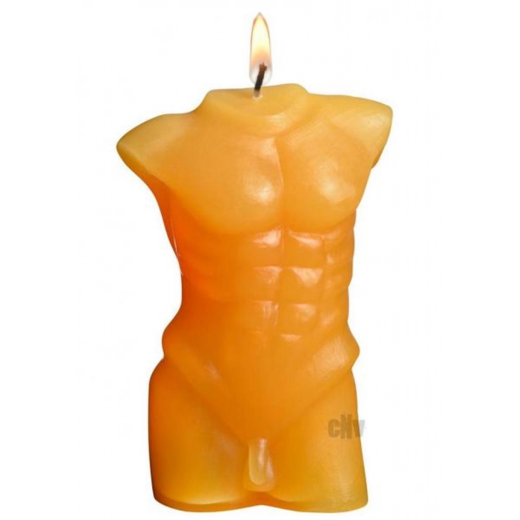 Lacire Torso Form IV Gold Candle