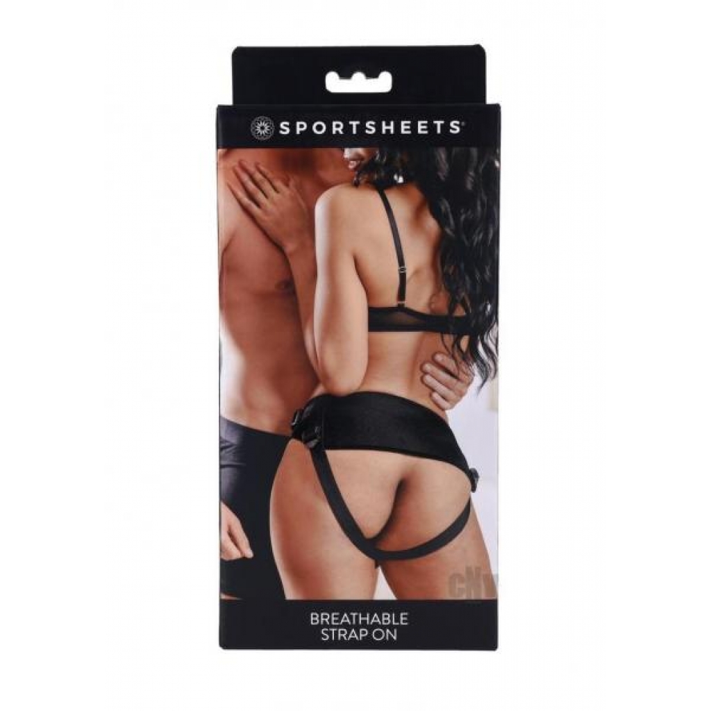 Breathable Black Strap On