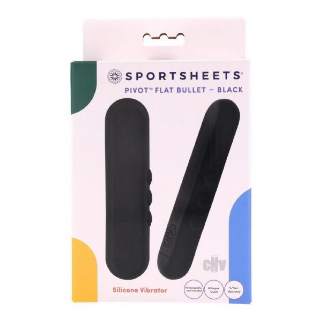 Pivot Flat Bullet Black - Sportsheets International,inc.