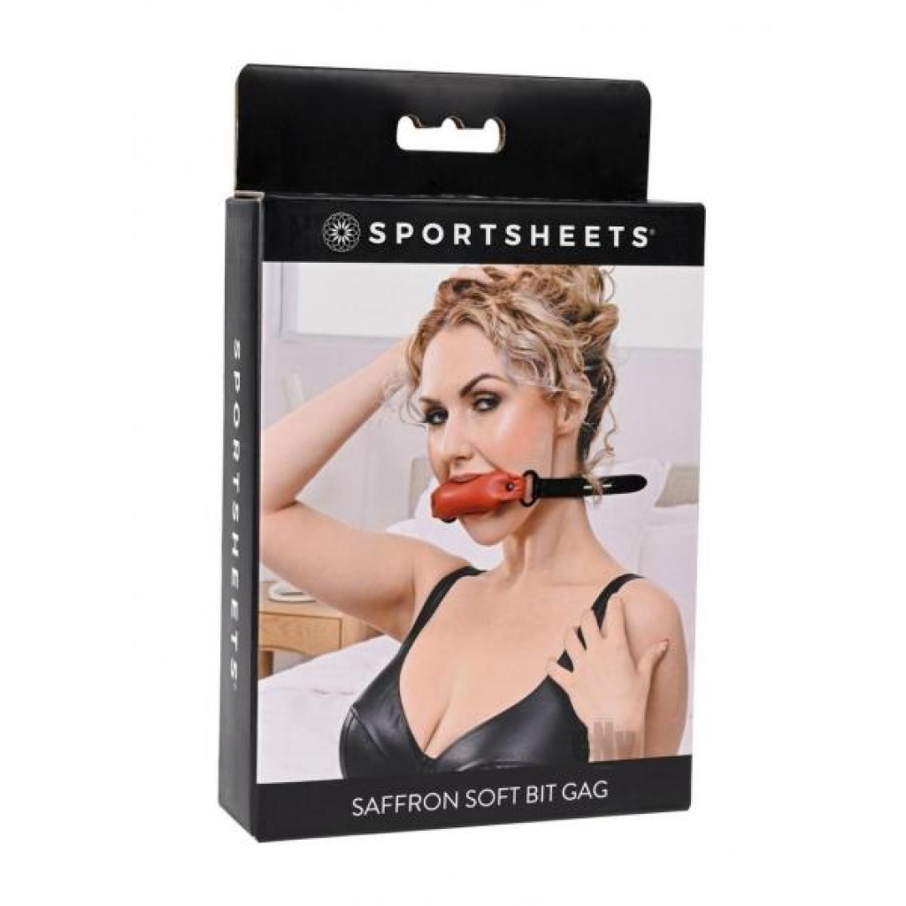 Saffron Soft Bit Gag - Sportsheets International,inc.