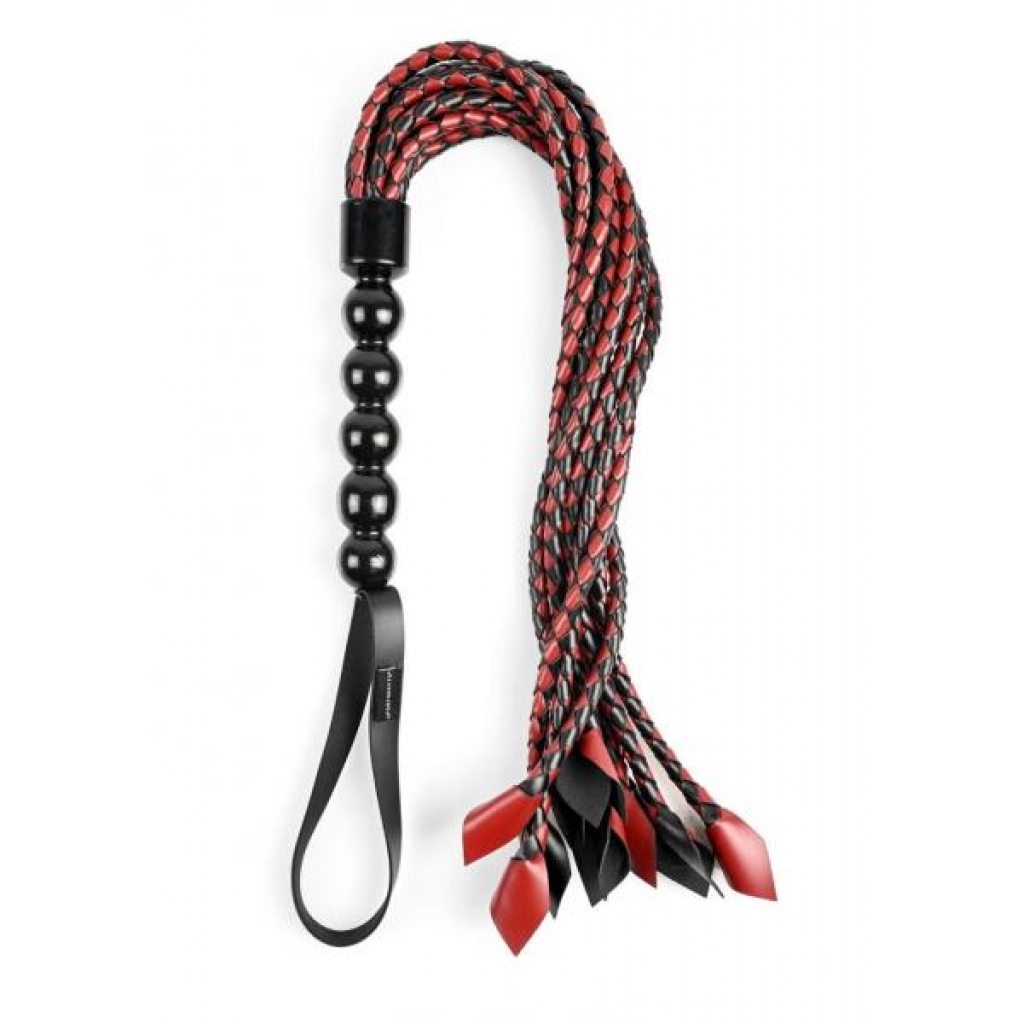 Saffron Braided Flogger - Sportsheets International,inc.