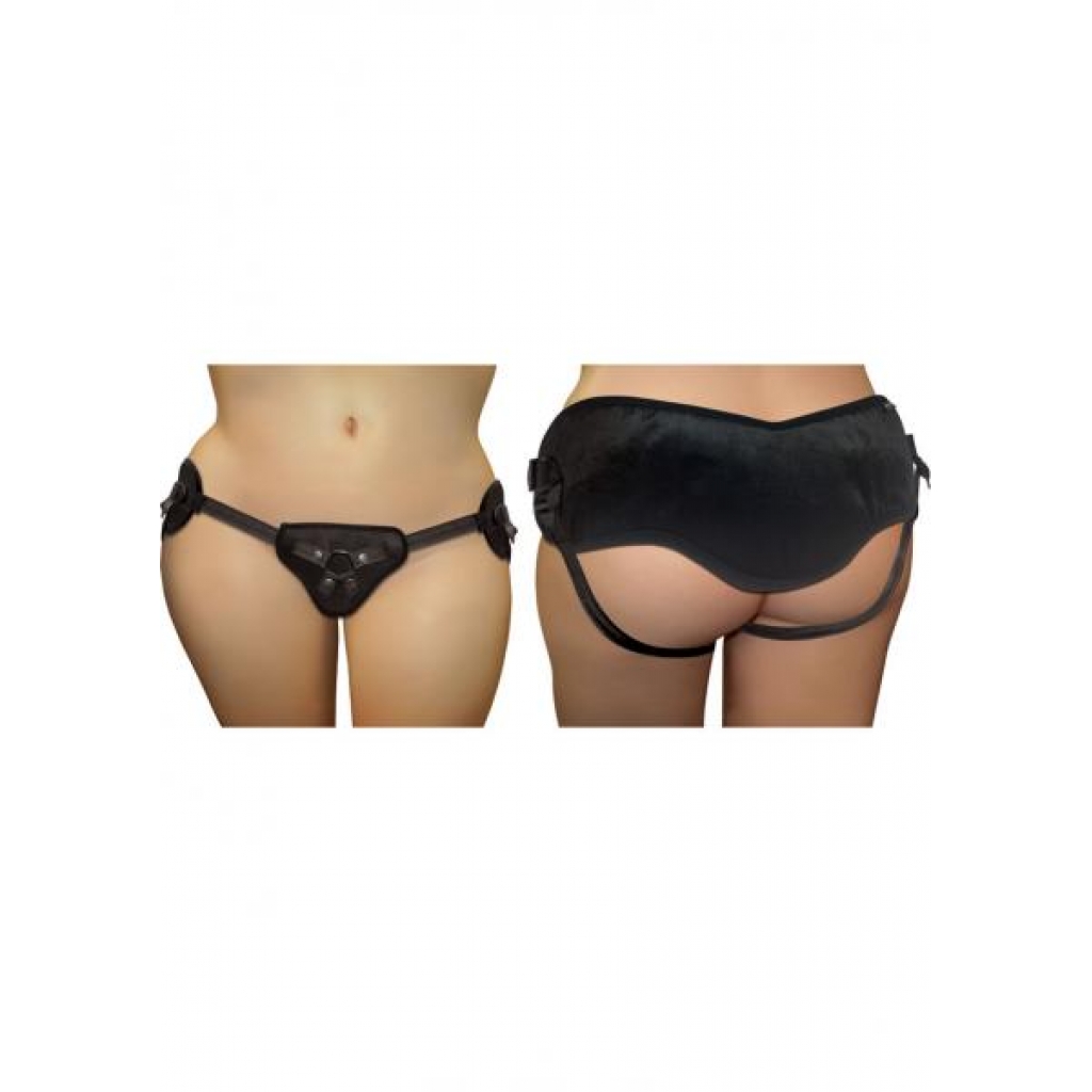 Plus Size Adjustable Strap-On - Black