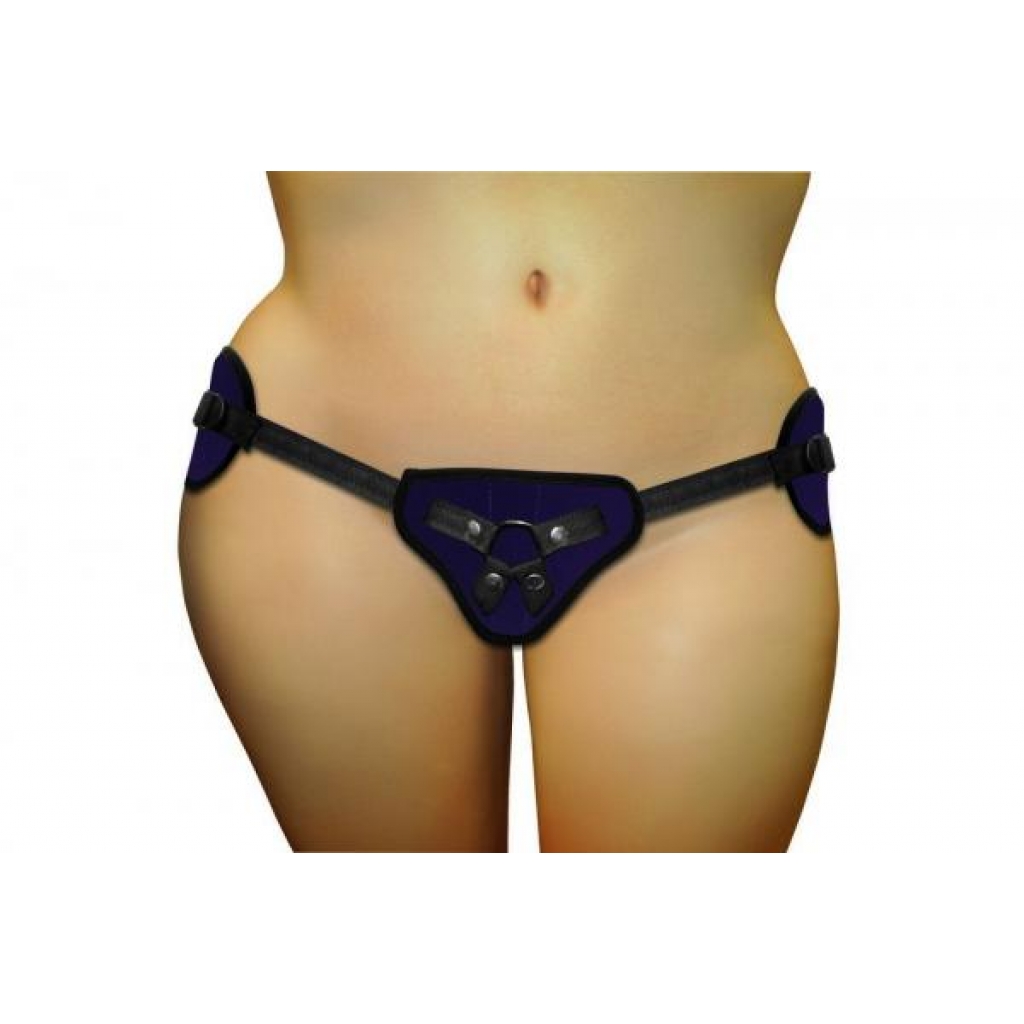 Sportsheets Plus Size Beginners Strap On Harness Purple  - Sportsheets