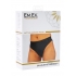 Em Ex Active Harness Wear Silhouette Crotchless XS Black - Sportsheets