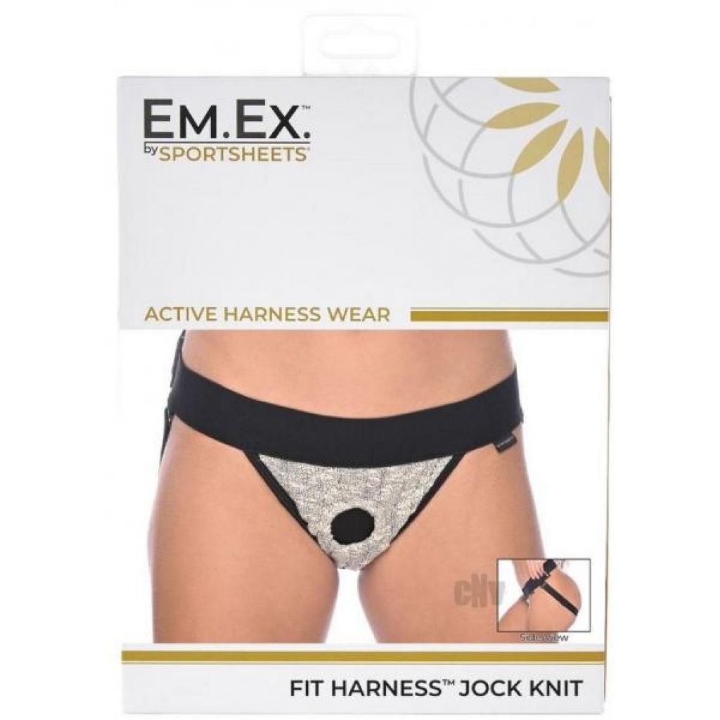 Em Ex Fit Harness Jock Gray - Sportsheets International,inc.