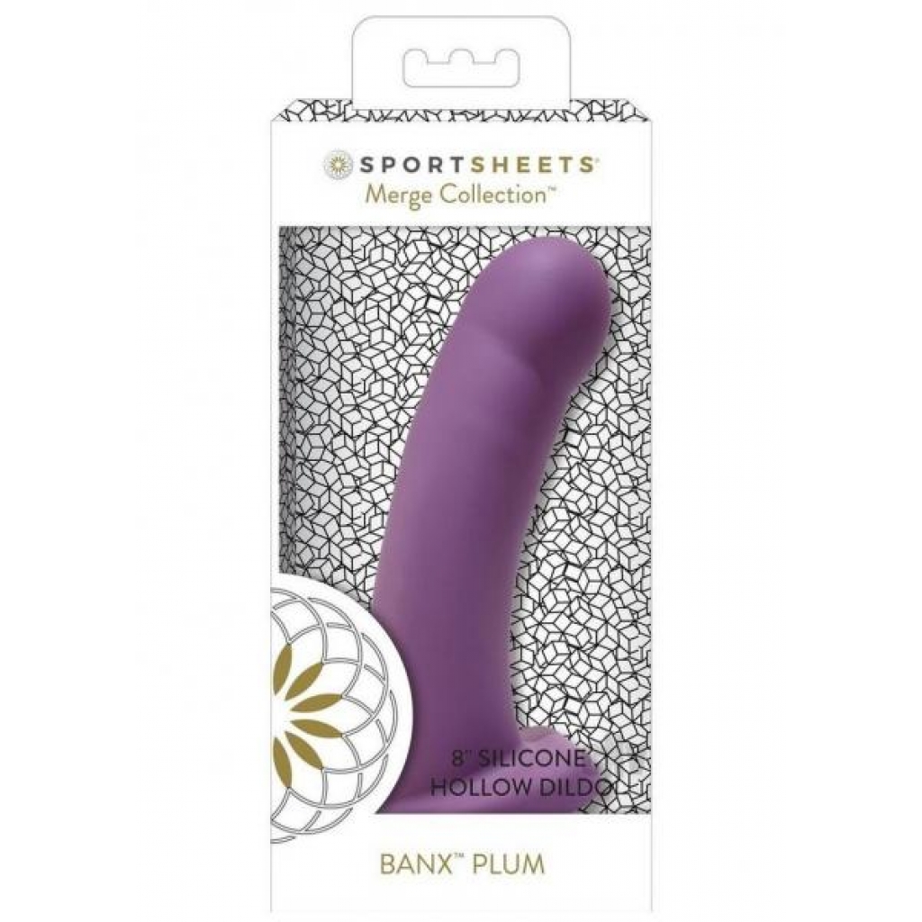 Banx Hollow Dildo Plum - Sportsheets International,inc.