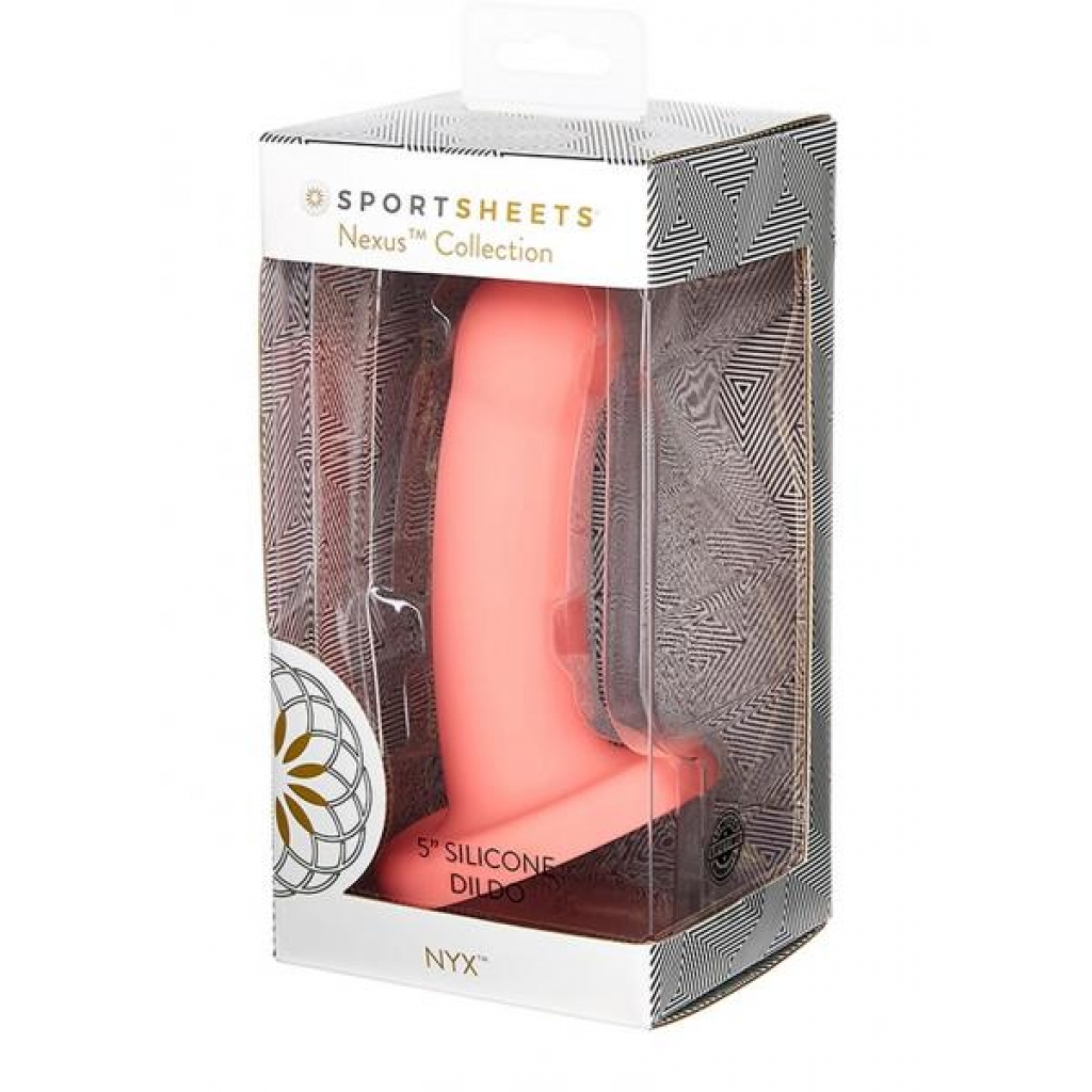 Nexus Coll Nyx - Phthalate-Free Solid Silicone Dildo - Pink