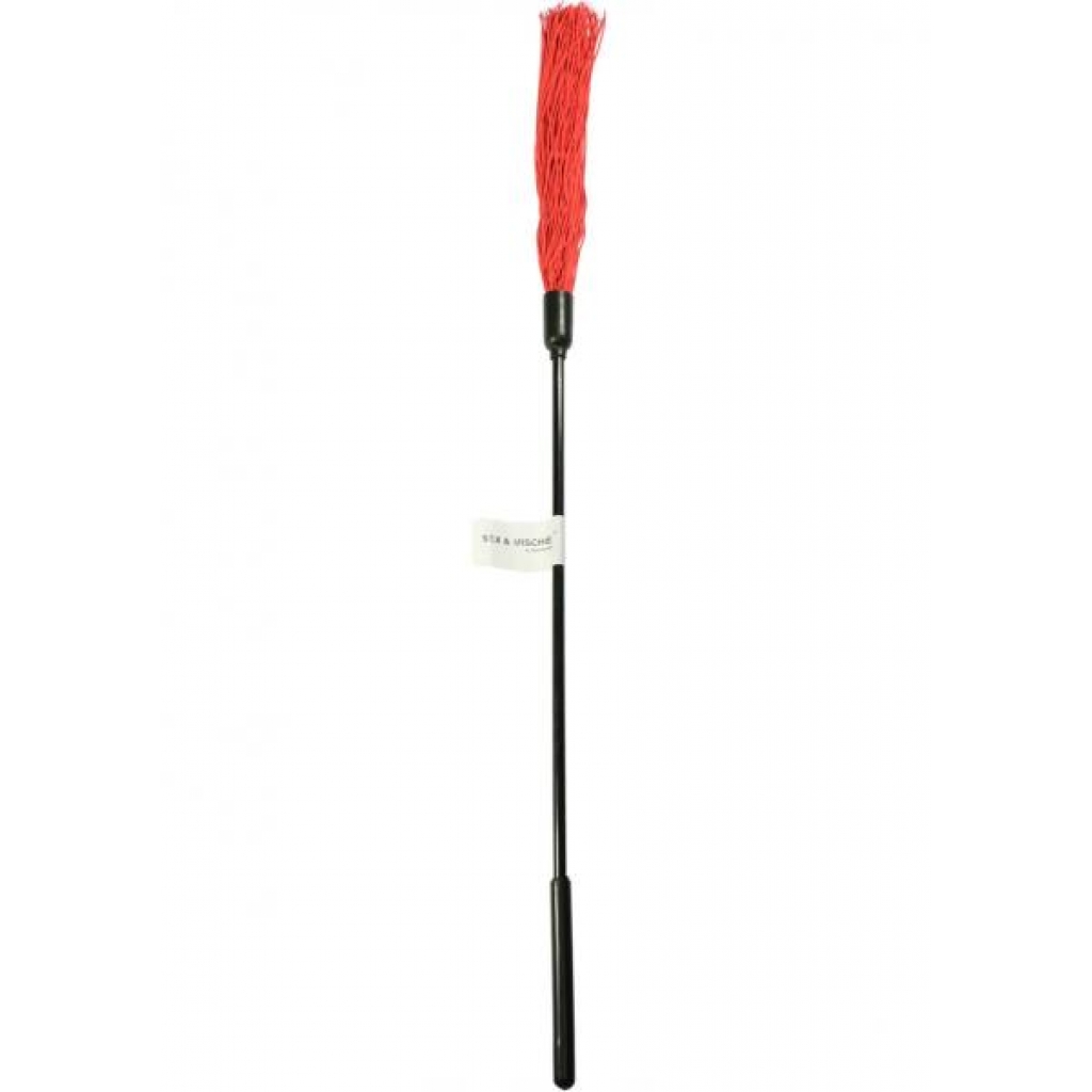 Sex And Mischief Rubber Tickler Red - Sportsheets