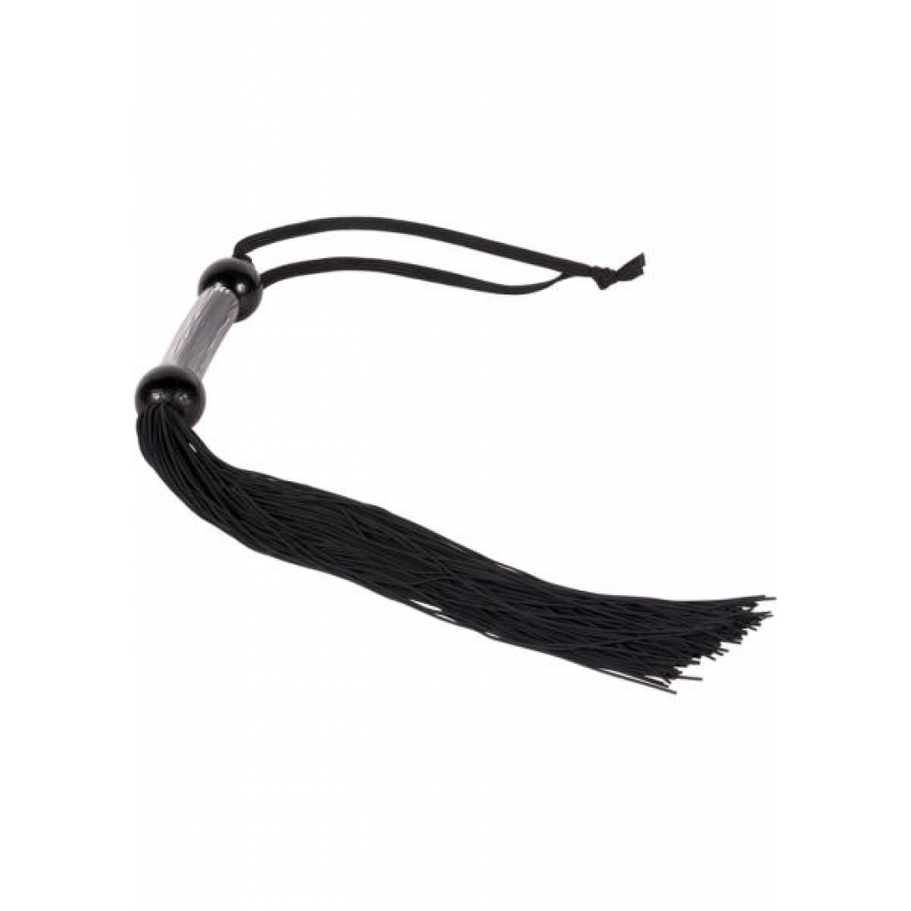 Rubber Whip 22 Inch Black - Sportsheets