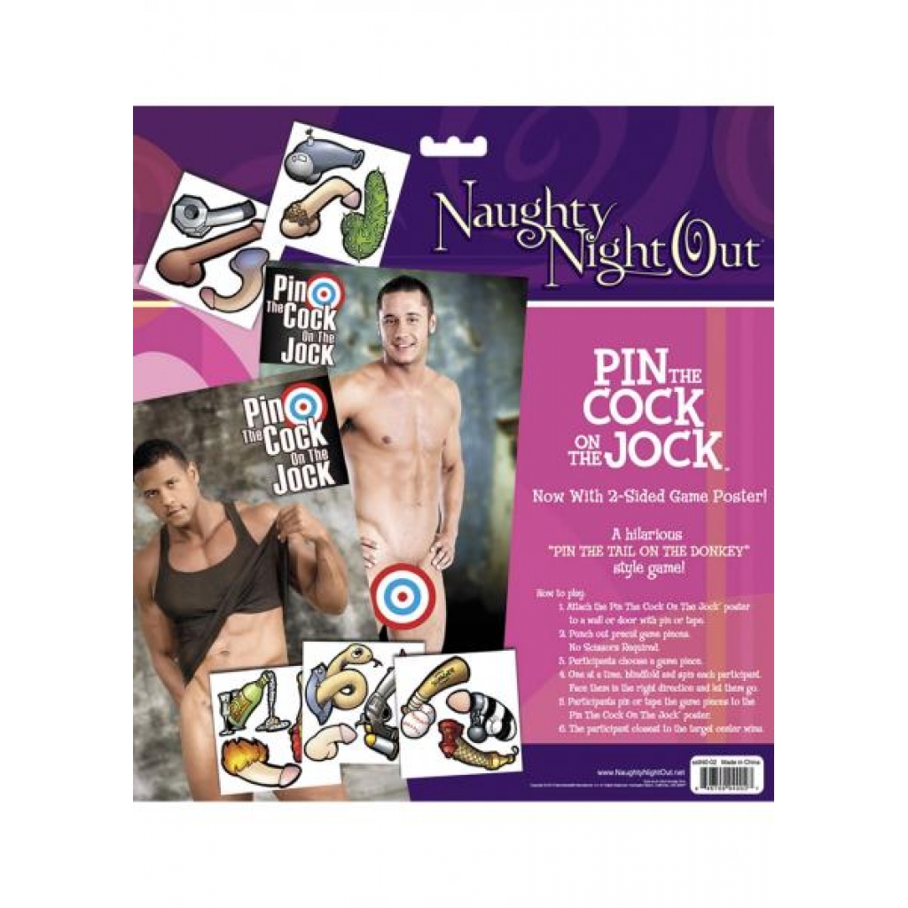 Naughty Night Out Pin The Cock On The Jock - Sportsheets