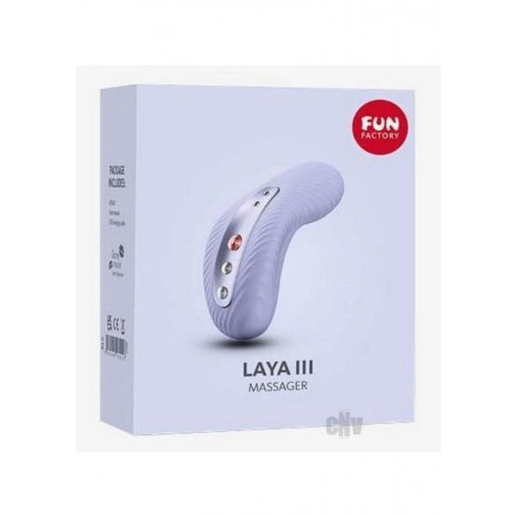 Laya III Luxury Lay-On Vibrator