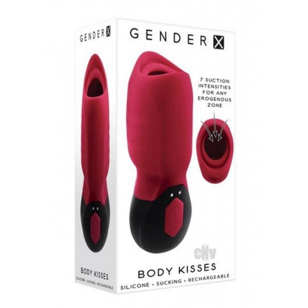 Gx Body Kisses Red/black - Evolved Novelties