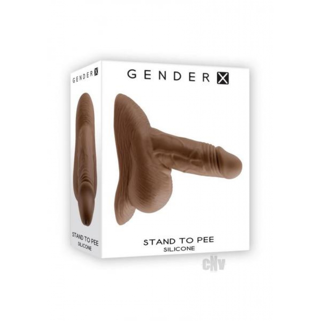 Gender X Silicone Stand To Pee Dark - Evolved Novelties