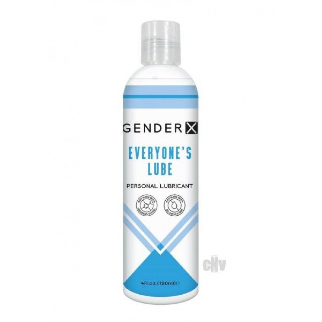 Gx Everyone's Lube - 4oz Water-Based Personal Lubricant