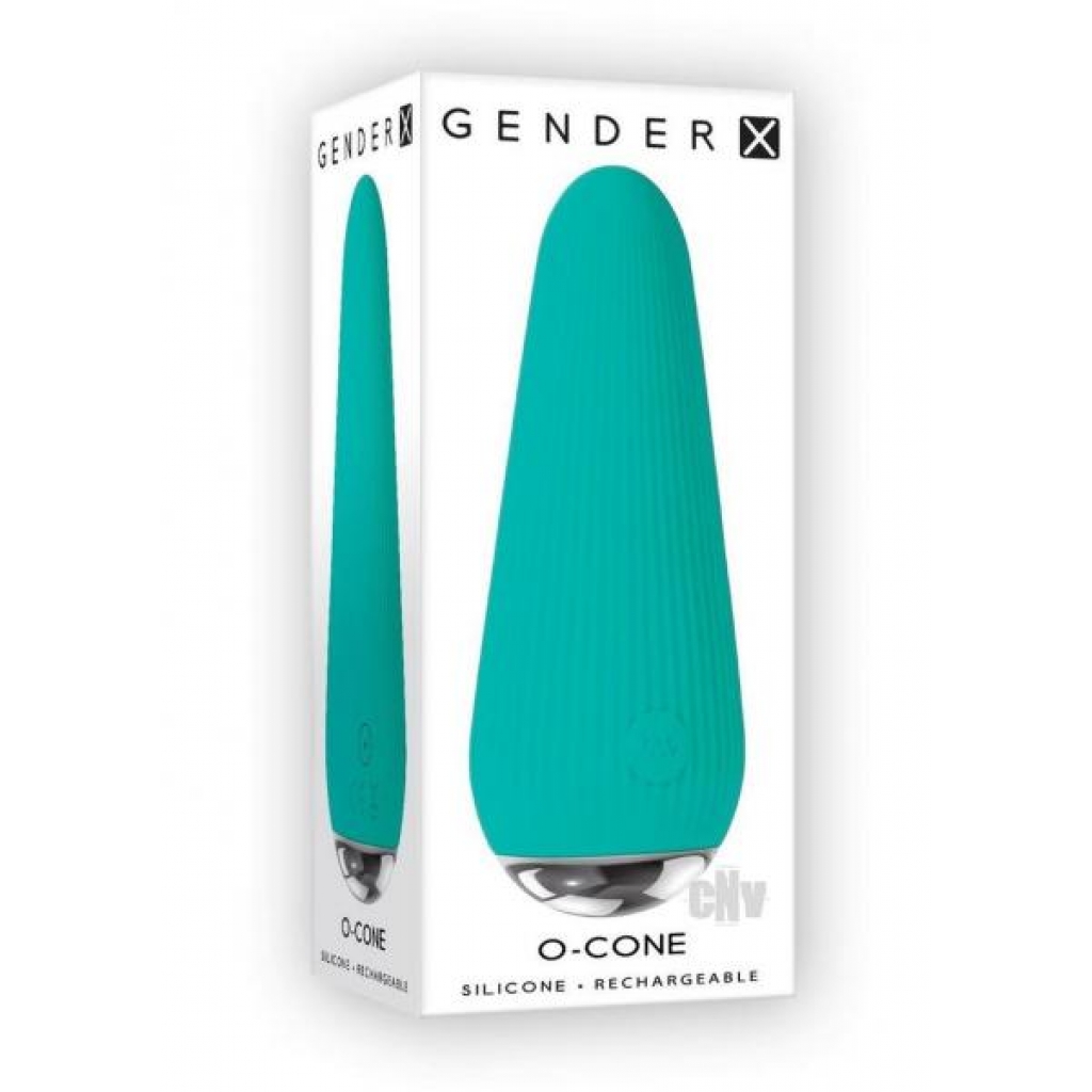 O Cone Teal - Vibrating Bullet for Ultimate Stimulation