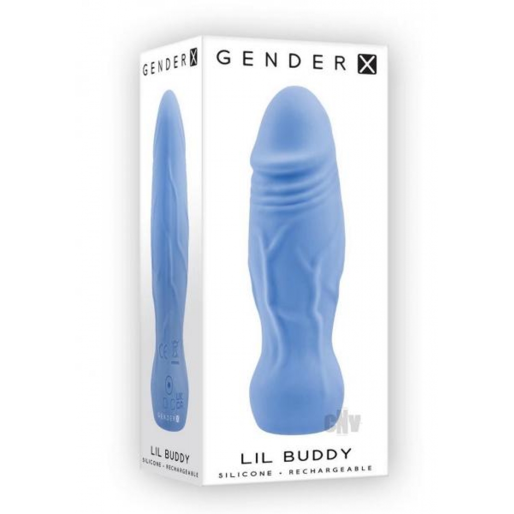 Gx Lil Buddy Pocket-Sized Vibrator - Blue