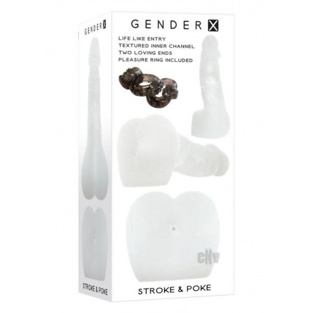 Gx Stroke And Poke Clear - Evolved Novelties