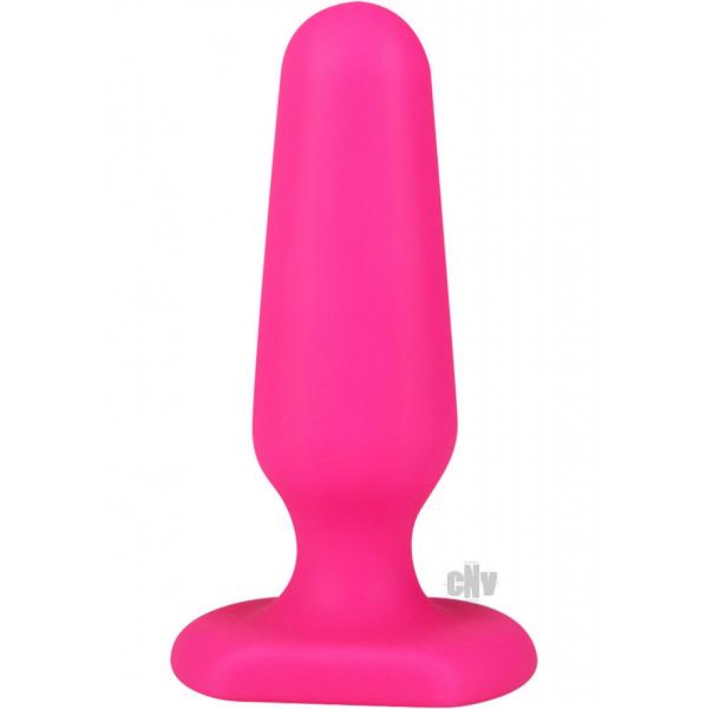 Hustler Silicone Plug 3 Inches Pink - Hustler Toys