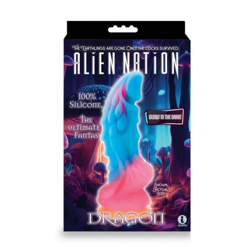 Alien Nation Glow Dragon Dildo