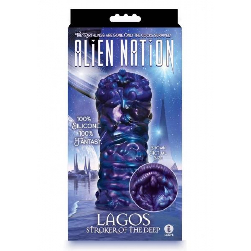 Alien Nation Lagos Stroker Blu/prp - Icon Brands Inc