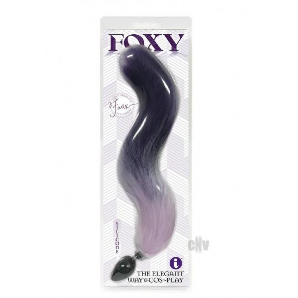 Foxy Fox Tail Plug Purple - Icon Brands Inc