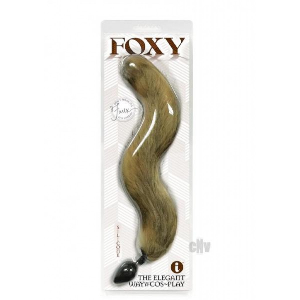 Foxy Faux Fox Tail Plug - Gold