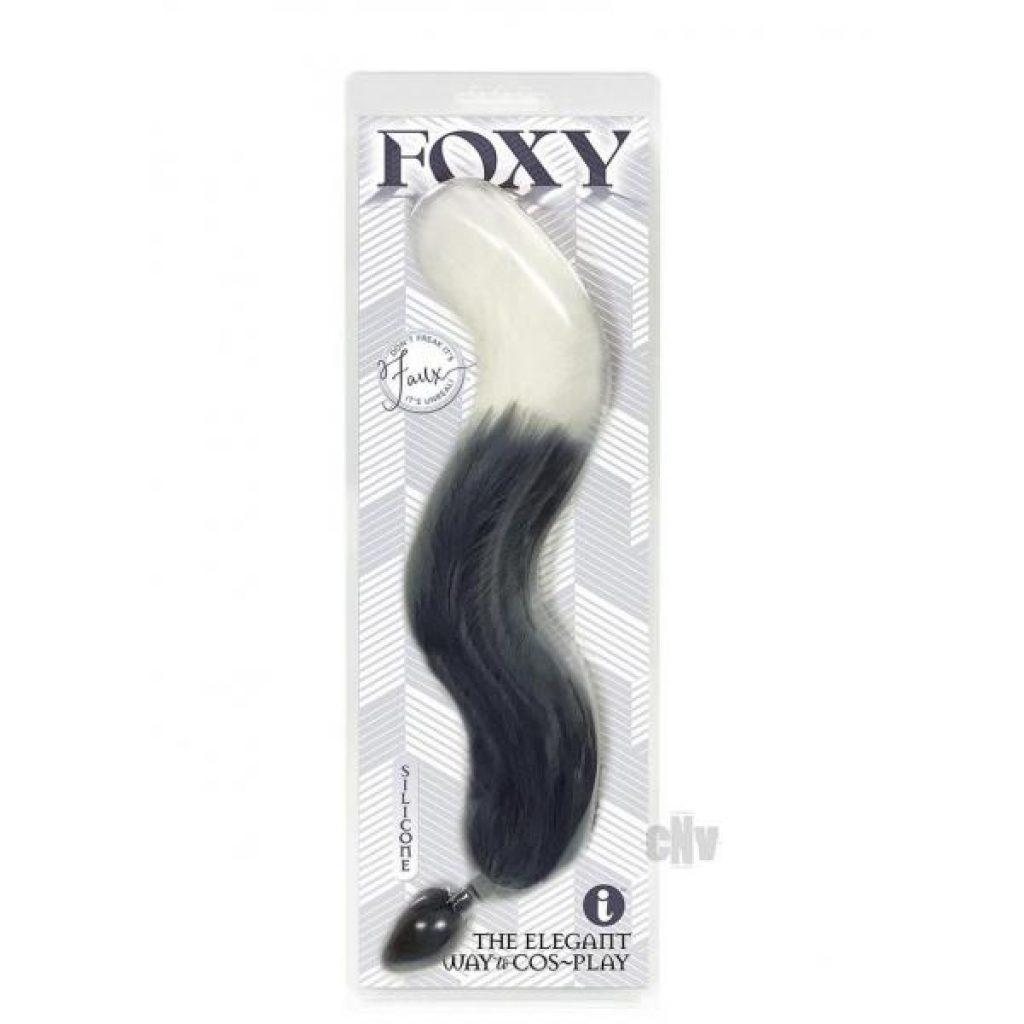 Foxy Fox Tail Plug Silver - Icon Brands Inc