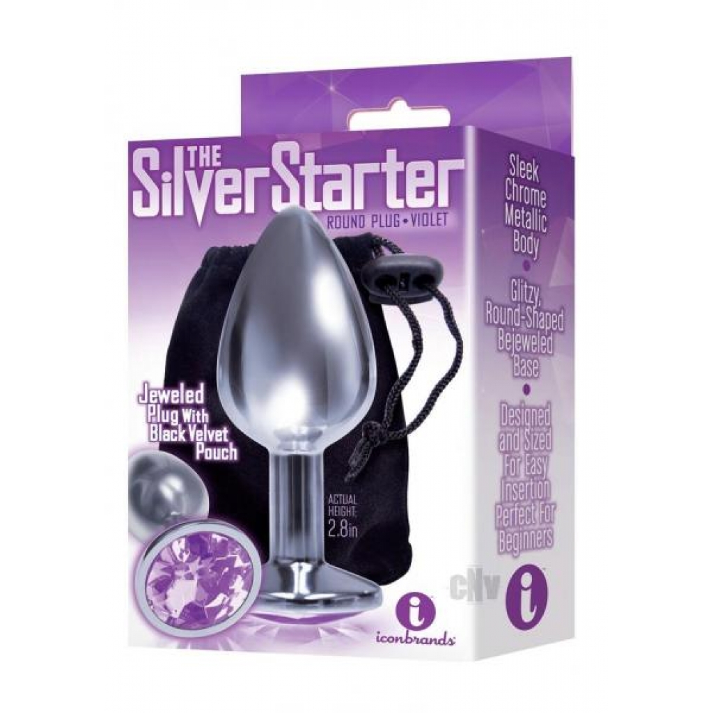 The 9 Silver Starter Plug Violet - Icon Brands Inc