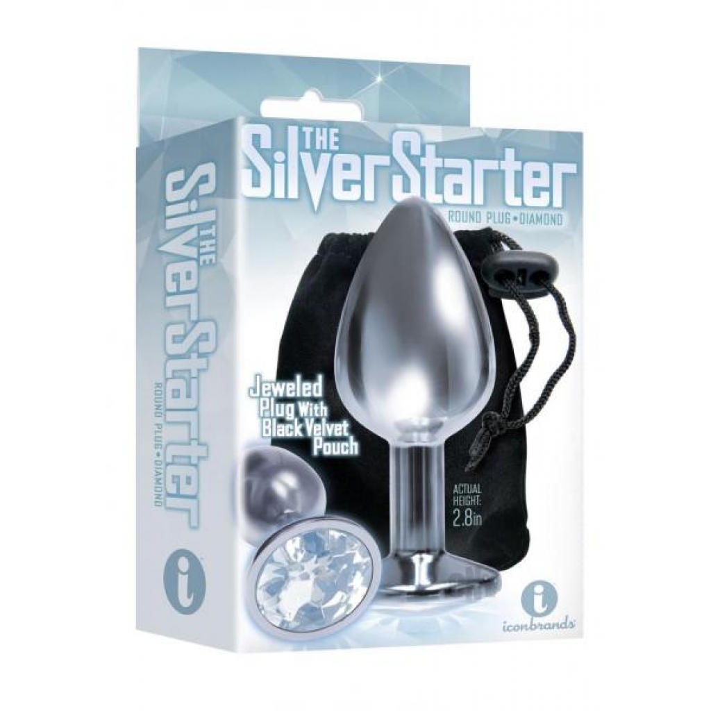 The 9 Silver Starter Plug Diamond - Icon Brands Inc