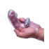 Vibrofinger Phallic Finger Massager - Purple Pleasure Tool